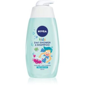 Nivea Kids Boy gel de duș și șampon delicat pentru copii 500 ml