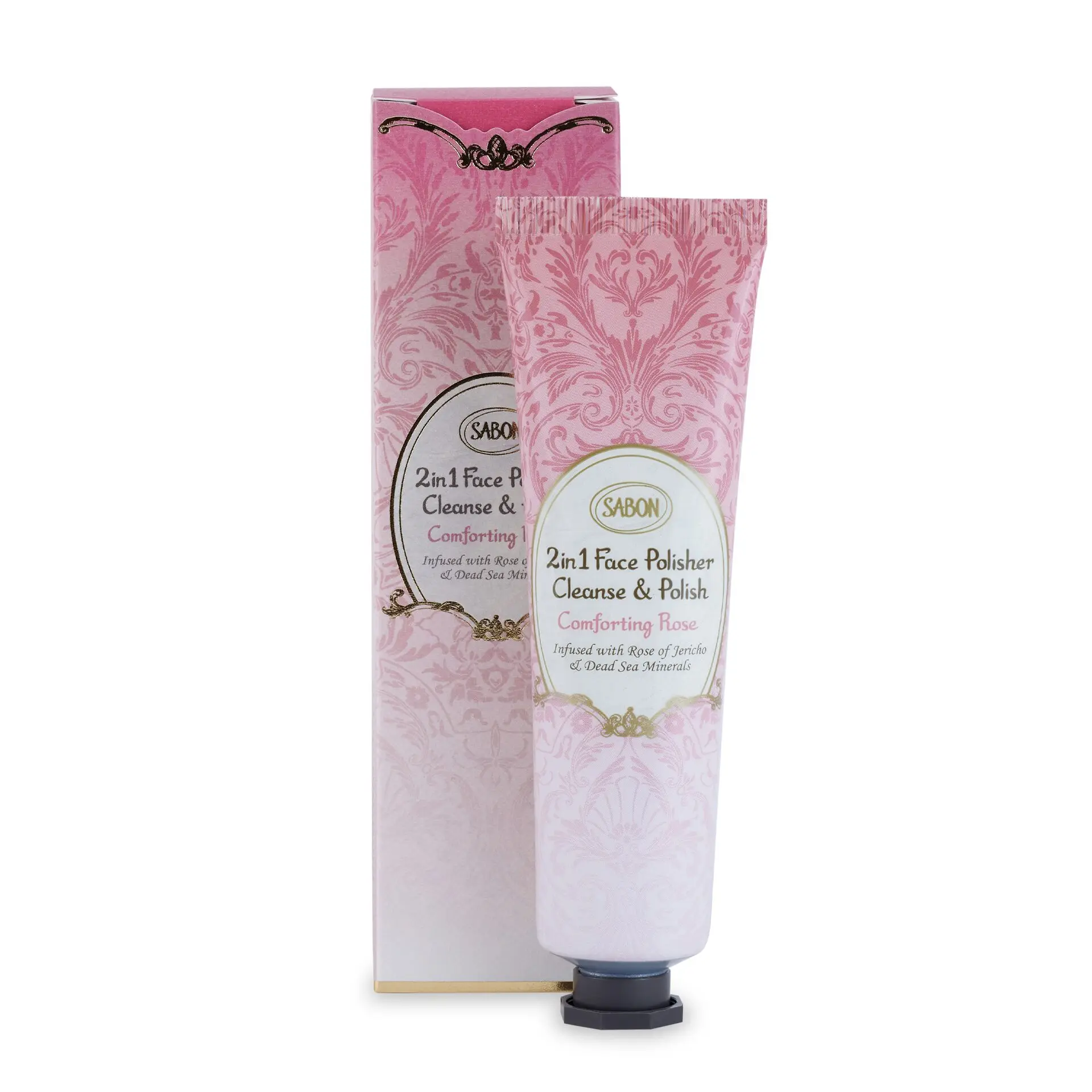 Exfoliant de faţă 2 &icirc;n 1 TRAVEL Comforting Rose Sabon 60ml