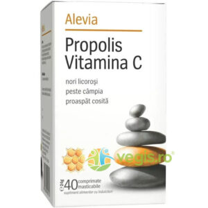 ALEVIA Propolis Vitamina C 40cp