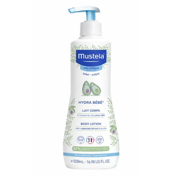 Lotiune de corp Hydra Bebe, 500ml, Mustela