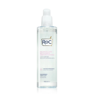 RoC Extra Comfort Micellar Cleansing Water Apă micelară calmantă pentru piele sensibilă 400ml