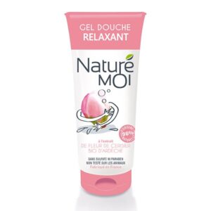 NatureMoi Gel de duș relaxant cu extract BIO* de floare de cireș de Ardeche 200 ml