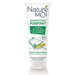 NatureMoi Șampon purifiant cu extract bio de Cimbru și Lămâi de Provence 250ml