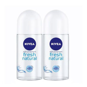 Nivea Set: Deodorant roll-on Fresh Natural 50ml x 2