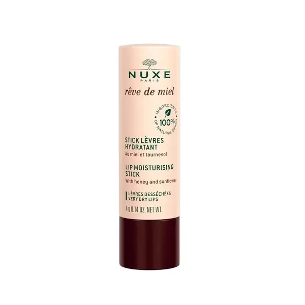 Balsam stick pentru buze foarte uscate R&ecirc;ve de Miel, 4g, Nuxe