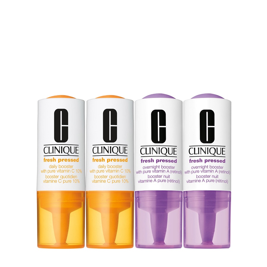 Clinique Fresh pressed Every day booster Set Ser vitamina C și A 2x8.5ml