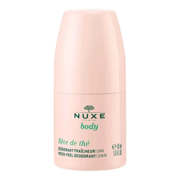 Deodorant roll-on revitalizant 24h R&ecirc;ve de Th&eacute;, 50ml, Nuxe