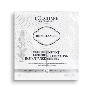 L'Occitane Masca pentru fata iluminatoare Reine Blanche - Instant Sheet 26 g