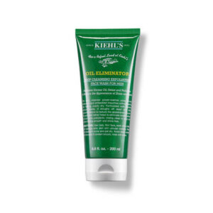 Kiehl's Oil Eliminator Deep Cleansing Exfoliating Face Wash - Gel de curățare pentru bărbați pentru ten gras