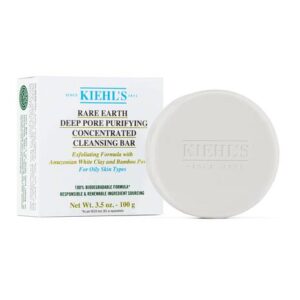 Kiehl's Rare Earth Deep Pore Purifying Concentrated Cleansing Bar - Săpun solid pentru curățarea profundă a feței