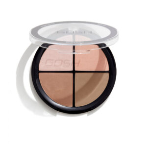 Paletă conturare și iluminare, Contour`N Strobe Kit 001 Light, Gosh, 15g