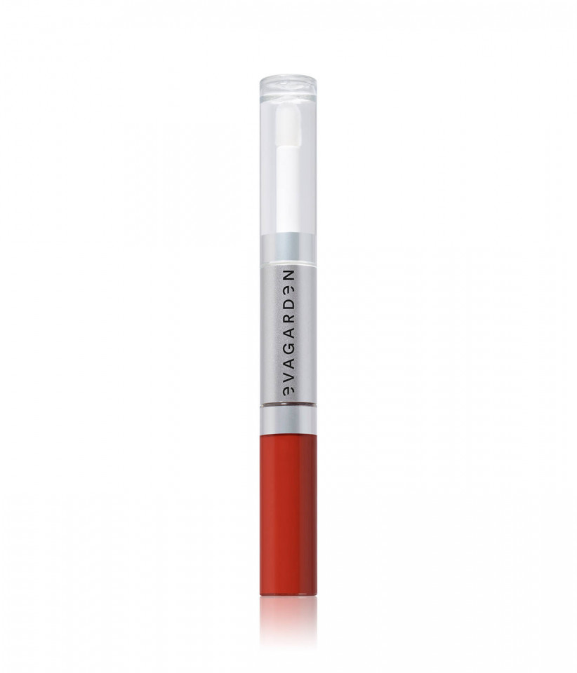 Evagarden Ruj lichid rezistent la transfer 2in1 Ultra Lasting Red Flame 727