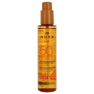 Ulei cu protectie solara pentru fata si corp SPF50, 150ml, Nuxe