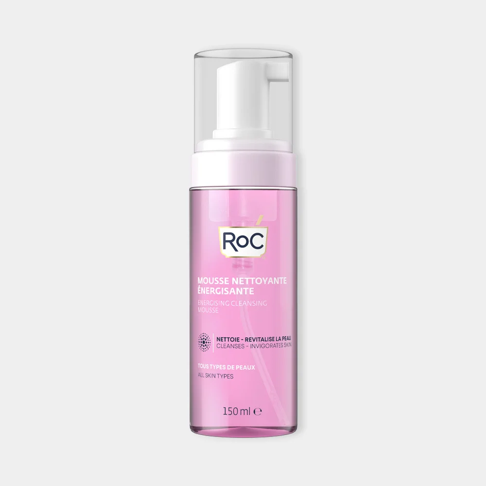 Roc Spumă demachiantă energizantă 150ml