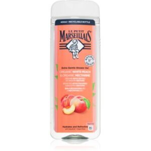 Le Petit Marseillais White Peach & Nectarine Bio gel de duș mătăsos 400 ml