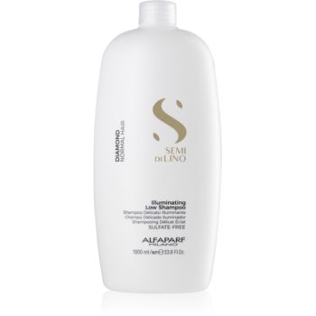 Alfaparf Milano Semi di Lino Diamond Illuminating sampon pentru stralucire pentru par normal 1000 ml