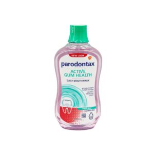 Apa de gura fara alcool Active Gum Health Fresh Mint Parodontax, 500 ml, Gsk