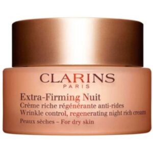 Clarins Extra-Firming Night cremă de noapte pentru fermitate și anti-ridr pentru tenul uscat 50 ml