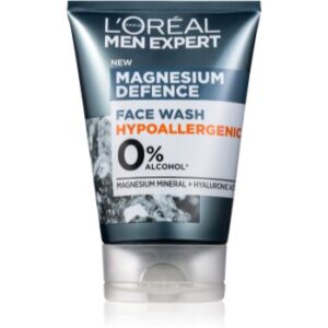 L’Oréal Paris Men Expert Magnesium Defence Gel facial de curatare pentru barbati 100 ml