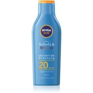 Nivea Sun Protect & Bronze lotiune de protectie solara intensiva SPF 20 200 ml