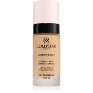 Collistar Impeccabile Long Wear Foundation machiaj persistent SPF 15 3R Rosy Natural 30 ml