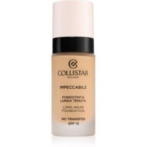 Collistar Impeccabile Long Wear Foundation machiaj persistent SPF 15 3N Natural 30 ml