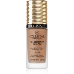 Collistar Unico Foundation machiaj pentru reintinerire SPF 15 culoare 6N Caramel 30 ml