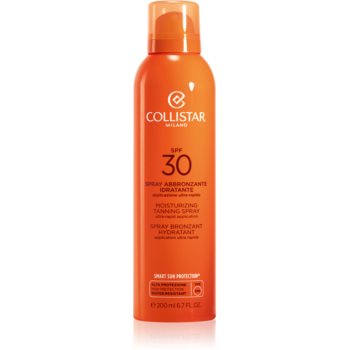 Collistar Special Perfect Tan Moisturizinig Tanning Spray spray pentru bronzat SPF 30 SPF 30 200 ml