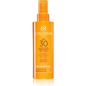 Collistar Smart Sun Protection Tanning Moisturizing Milk Spray SPF 30 spay-lotiune de protectie solara SPF 30 200 ml