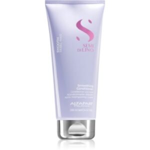 Alfaparf Milano Semi di Lino Smooth balsam cu efect de netezire pentru par indisciplinat 200 ml