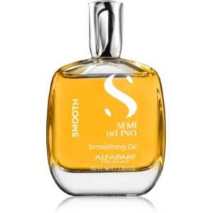 Alfaparf Milano Semi di Lino Smooth ulei pentru netezire pentru par indisciplinat 100 ml