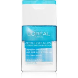 L’Oréal Paris Gentle demachiant pentru ochi si buze pentru piele sensibilă 125 ml