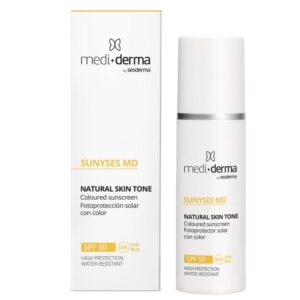 Crema protectie solara colorata cu retinol - Mediderma Sunyses MD Crema de Protectie Solara Colorata SPF50 30 ml | Beauty Room