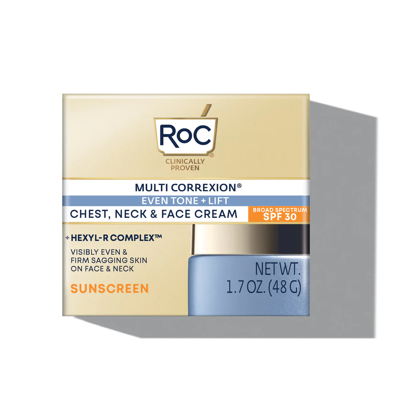 RoC Multi Correxion Anti-Sagging Firm and Lift crema de zi pentru contur si fermitate 50ml